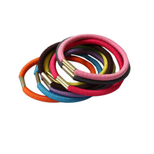 10Pcs Korean Girl Elastic Hair Bands Tie Rope Ring Rubber Ponytail Holder Colorfully Black Hair Bands For Women J4U66