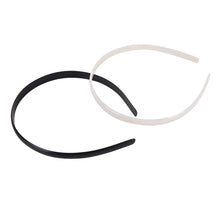10Pcs White/Black Women Lady Plastic Hair Band Headband No Teeth Girl Hair Tool J4U66