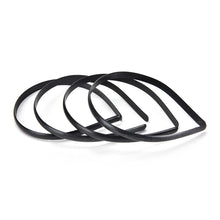 10Pcs White/Black Women Lady Plastic Hair Band Headband No Teeth Girl Hair Tool J4U66