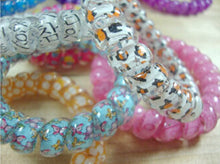 10Pcs women Girl Hairband Headband Telephone Cord Elastic Ponytail Holders Hair Ring Scrunchies For Girl Rubber Band Tie J4U66