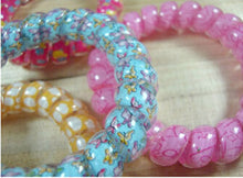 10Pcs women Girl Hairband Headband Telephone Cord Elastic Ponytail Holders Hair Ring Scrunchies For Girl Rubber Band Tie J4U66