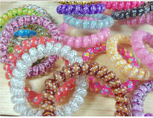 10Pcs women Girl Hairband Headband Telephone Cord Elastic Ponytail Holders Hair Ring Scrunchies For Girl Rubber Band Tie J4U66