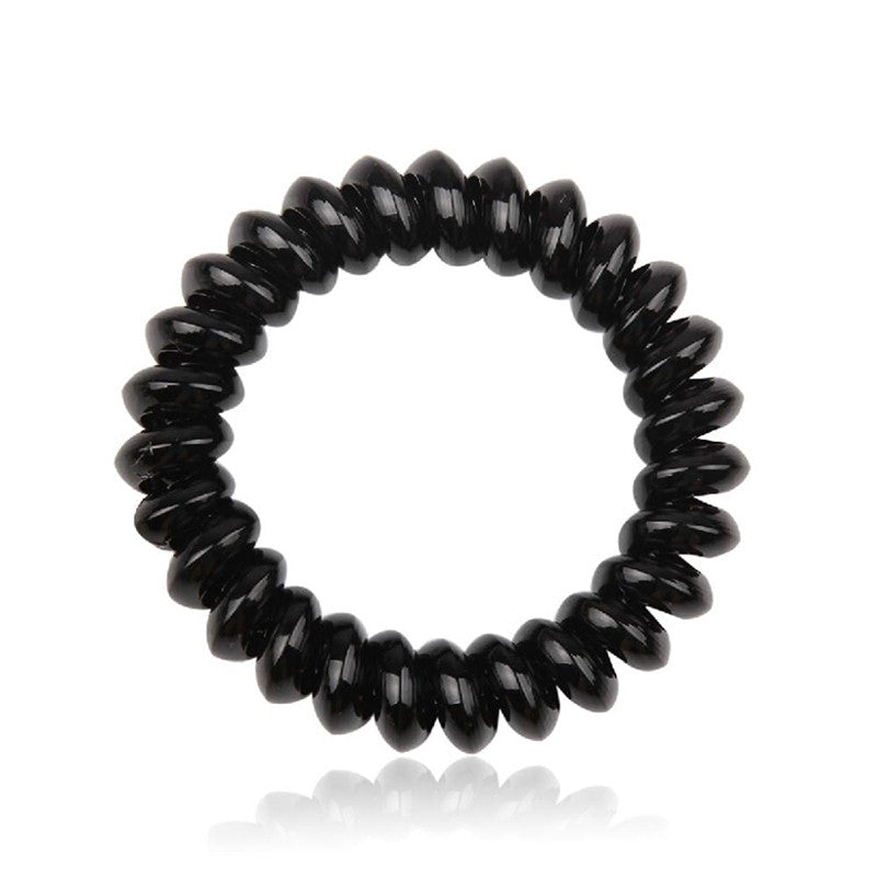 10Pcs women headdress head flower hair accessories hair ring hair rope candy-colored telephone wire J4U66