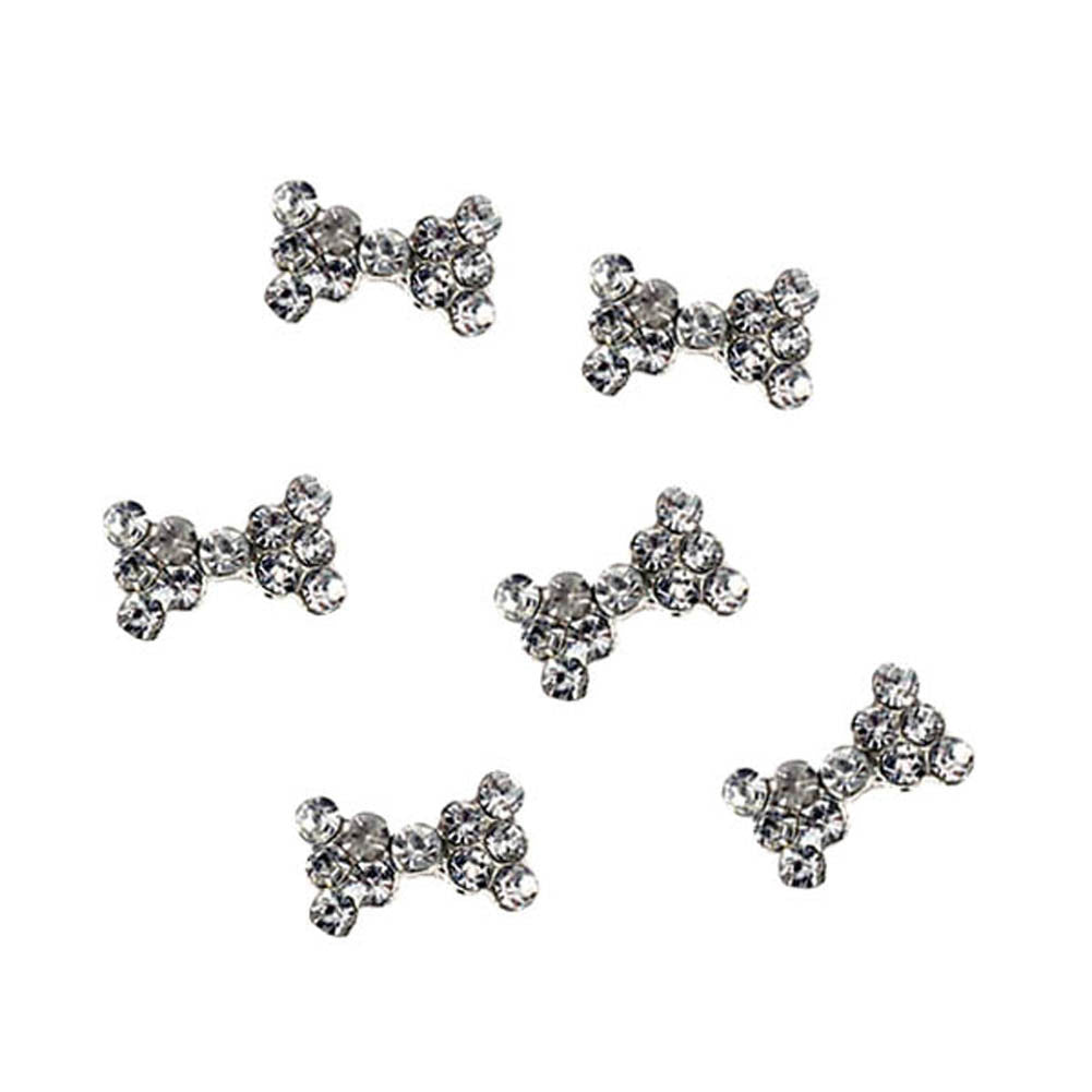 10pcs 3d rhinestones nail art glitters sticker tips manicure diy decorations J4U66