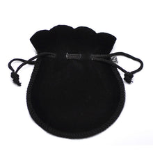 10pcss 6.6cm x 7.8cm Mini Jewelry Coin Storage Bag Velvet Flock Drawstring Pouches Boxes Xmas Wedding Gift Bags J4U66