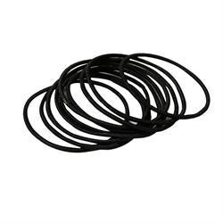 10pcs Black Color Rope Elastic Hair Ties Hairbands Girl's Hair Bands J4U66