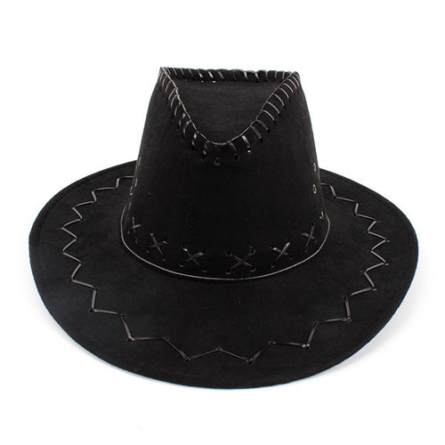 12 Colors Retro Western Cowboy Bucket Brim Hat Cap Men Unisex Sunscreen Knight Hats With Rope PY1 J4U66