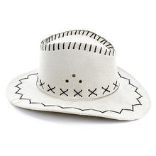 12 colors retro western cowboy bucket brim hat cap men women unisex sunscreen knight hats with rope J4U66