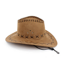 12 Colors Retro Western Cowboy Bucket Brim Hat Cap Men Unisex Sunscreen Knight Hats With Rope PY1 J4U66