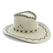 12 colors retro western cowboy bucket brim hat cap men women unisex sunscreen knight hats with rope J4U66