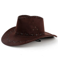 12 Colors Retro Western Cowboy Bucket Brim Hat Cap Men Unisex Sunscreen Knight Hats With Rope PY1 J4U66