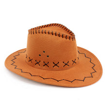 12 Colors Retro Western Cowboy Bucket Brim Hat Cap Men Unisex Sunscreen Knight Hats With Rope PY1 J4U66