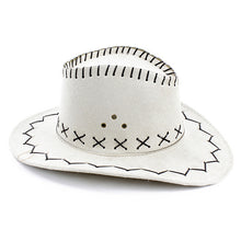 12 colors retro western cowboy bucket brim hat cap men women unisex sunscreen knight hats with rope J4U66