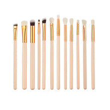 12 Pieces/set Pro Beauty Makeup Brushes Set Foundation Powder Eyeshadow Eyeliner Lip Blush Make Up Tools Pincel Maquiagem J4U66