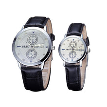 12 Styles BrandCouple Lovers Watch Auto Date Calendar Quartz Movement Leather Strap Wristwatches Relogio Masculino J4U66