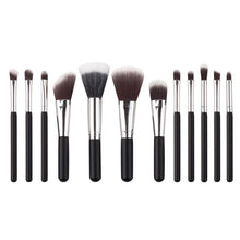 12pcs black wood blending makeup brush set cosmetic brush kit make up brushes tools beauty pincel maquiagem J4U66