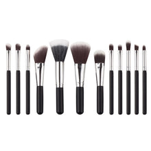 12pcss Black Wood Blending Makeup Brush Set Cosmetic Brush Kit Make Up Brushes Tools Beauty pincel MaquiagemJFY66