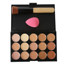 15 Colors Maquiagem Salon Concealer Palette Makeup Party Contour Palette Face Cream Makeup Palette PE3 J4U66