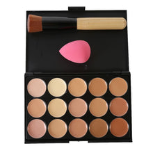 15 colors maquiagem salon concealer palette makeup party contour palette face cream women makeup palette J4U66