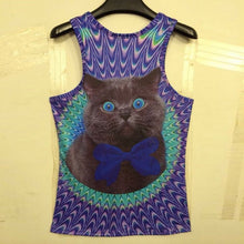 15 Styles New Men 3D Animals Pharaoh Print T-shirt Tee Blouse Tops Leasure Waistcoat Vest Size M L XL  J4U66