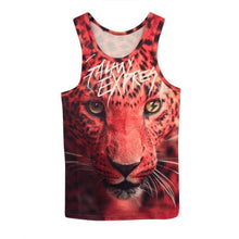 15 Styles New Men 3D Animals Pharaoh Print T-shirt Tee Blouse Tops Leasure Waistcoat Vest Size M L XL  J4U66
