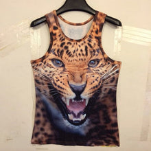 15 Styles New Men 3D Animals Pharaoh Print T-shirt Tee Blouse Tops Leasure Waistcoat Vest Size M L XL  J4U66