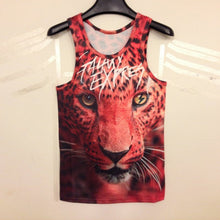 15 Styles New Men 3D Animals Pharaoh Print T-shirt Tee Blouse Tops Leasure Waistcoat Vest Size M L XL  J4U66