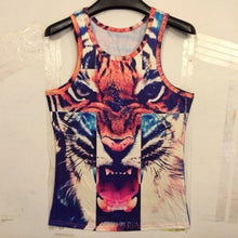 15 Styles New Men 3D Animals Pharaoh Print T-shirt Tee Blouse Tops Leasure Waistcoat Vest Size M L XL  J4U66