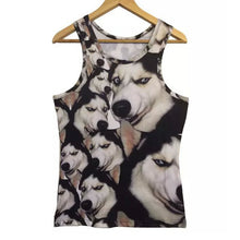 15 Styles New Men 3D Animals Pharaoh Print T-shirt Tee Blouse Tops Leasure Waistcoat Vest Size M L XL  J4U66
