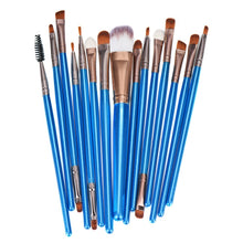 15pc Professional Makeup Cosmetic Brushes Set For Women Soft Foundation Eyeshadow Eyeliner Lip Brush Tool Accessories  J4U66