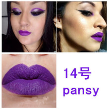 16 Color Waterproof Long Lasting Matte Lip Gloss Lipstick Beauty Makeup Cosmetic  J4U66