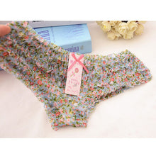 16 Colors Women Rainbow Bowknot Boyshorts Sexy Dot Underwear Women Lace Ruffles Sheer Panties Butt Lifter Briefs PY3 J4U66