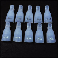 10pcs remover gel polish nail art soakers remover soak off cap clip tools uv nail degreaser polish wrap tool nails J4U66