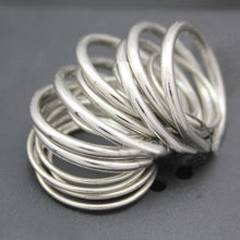 16pc Stylish Punk Stackable Plain Band Above Knuckle Midi Finger Ring  J4U66