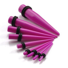 18Pcs Acrylic Ear Plug Taper Kit Gauges Ear Expander Stretcher Stretching Piercing Women Mens Body Jewelry J4U66