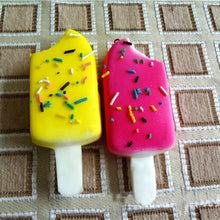 1P Squishy Bread Chocolate Sprinkles Popsicle Phone Straps Soft Scented Charms J4U66