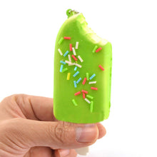 1P Squishy Bread Chocolate Sprinkles Popsicle Phone Straps Soft Scented Charms J4U66