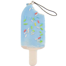 1P Squishy Bread Chocolate Sprinkles Popsicle Phone Straps Soft Scented Charms J4U66