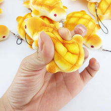 Charms Kawaii Bread Scented Key Chain Cute PU Tortoise Squishy Tortoise Squishy Bag Cell Phone Straps 7*6.5CM J4U66