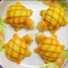 Charms Kawaii Bread Scented Key Chain Cute PU Tortoise Squishy Tortoise Squishy Bag Cell Phone Straps 7*6.5CM J4U66