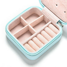 Creative Jewelry Box Mini PU Leather Casket for Jewelry Travel Case Best Birthday Gift Ring Earrings Necklace Storage J4U66