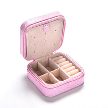Creative Jewelry Box Mini PU Leather Casket for Jewelry Travel Case Best Birthday Gift Ring Earrings Necklace Storage J4U66