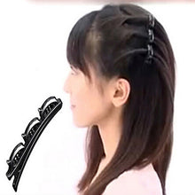 Double Hair Pin Clips Girls' Hair Clips Barrette Comb Hairpin Hair Disk Bump Hair Accessories  J4U66