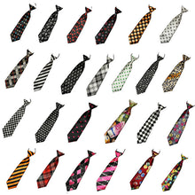 Stripe Plaid 3D Print Men Neck Ties School Boys Children Kids Baby Men Wedding Elastic Tie 20 Colors J4U66