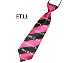 Stripe Plaid 3D Print Men Neck Ties School Boys Children Kids Baby Men Wedding Elastic Tie 20 Colors J4U66