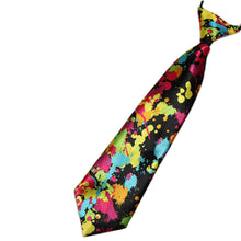 Stripe Plaid 3D Print Men Neck Ties School Boys Children Kids Baby Men Wedding Elastic Tie 20 Colors J4U66