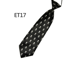 Stripe Plaid 3D Print Men Neck Ties School Boys Children Kids Baby Men Wedding Elastic Tie 20 Colors J4U66