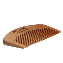 Natural Health Peach Wooden Mahogany Comb Present Comb Perfect Gift J4U66