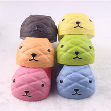 Mini Squishy kapibarasan Slipper Phone Straps Bread Perfume Kids Collections Toy Gift J4U66