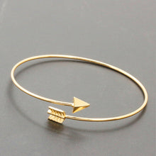Adjustable Bridesmaids Gift Gold Filled Bracelets for Women One Direction Arrow Wrap Bracelet & Bangle J4U66